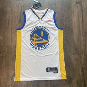 Klay Thompson Golden State Warriors White Jersey